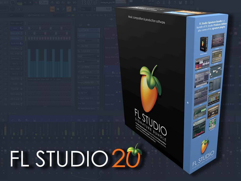 楽器Fl studio 20 signature